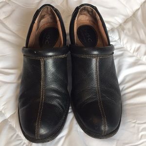 BOC black clogs, 8.5